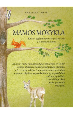 Mamos mokykla. kalbos ugdymo pratybų sąsiuvinis 5-7 metų vaikams